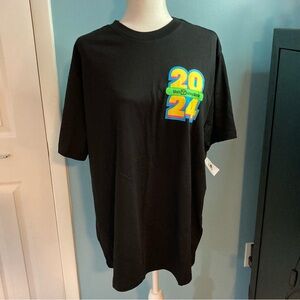 Disney Parks Walt Disney World 2024 Black T-Shirt Men's XL